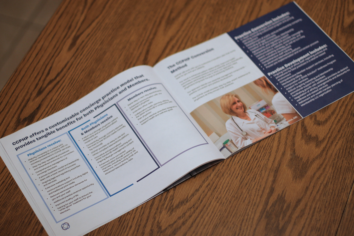 Booklet Collateral design graphic design  Health healthcare medical print visual identity Wellness