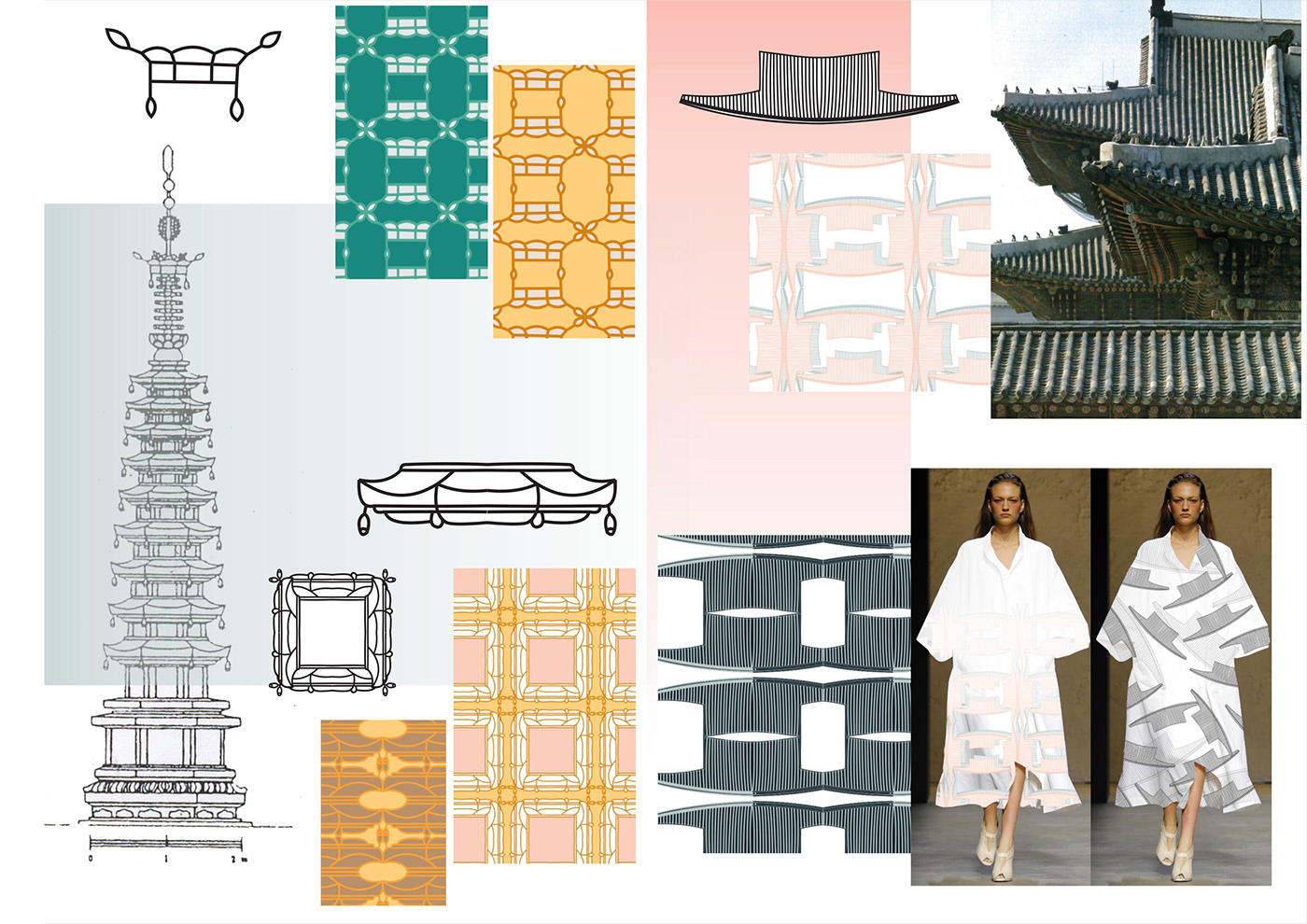 Fashion  FASHION COLLECION fashion design inspiration Korean Architecture Korean culture