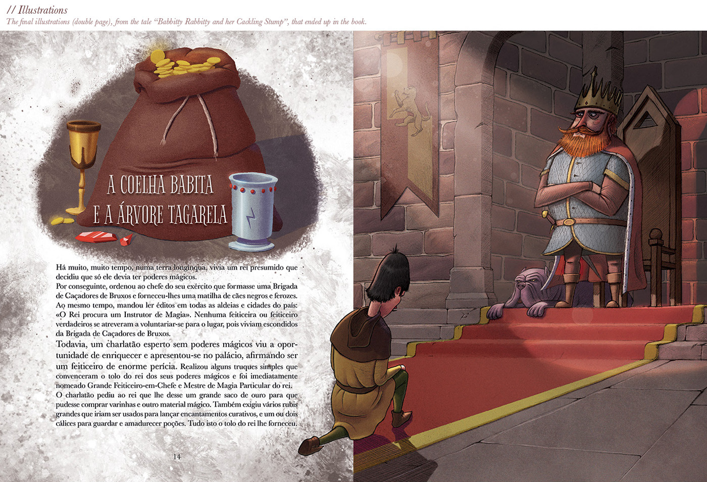 harry potter Beedle the Bard beedle children book Picture book J.K. Rowling medieval wizard ILLUSTRATION  editorial