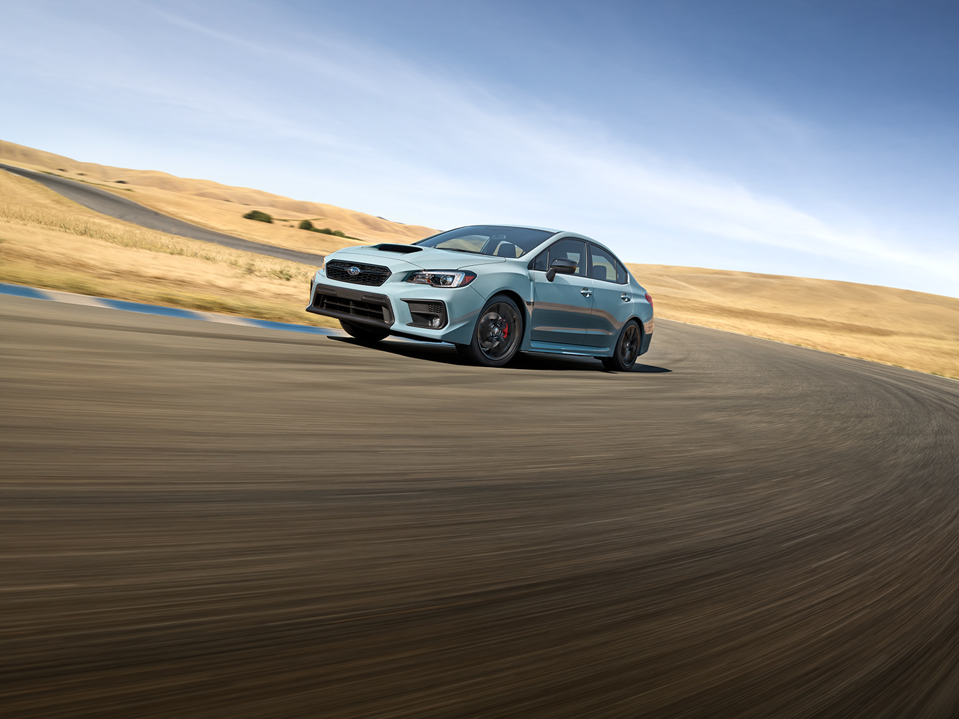 Subaru wrz brz STI racetrack