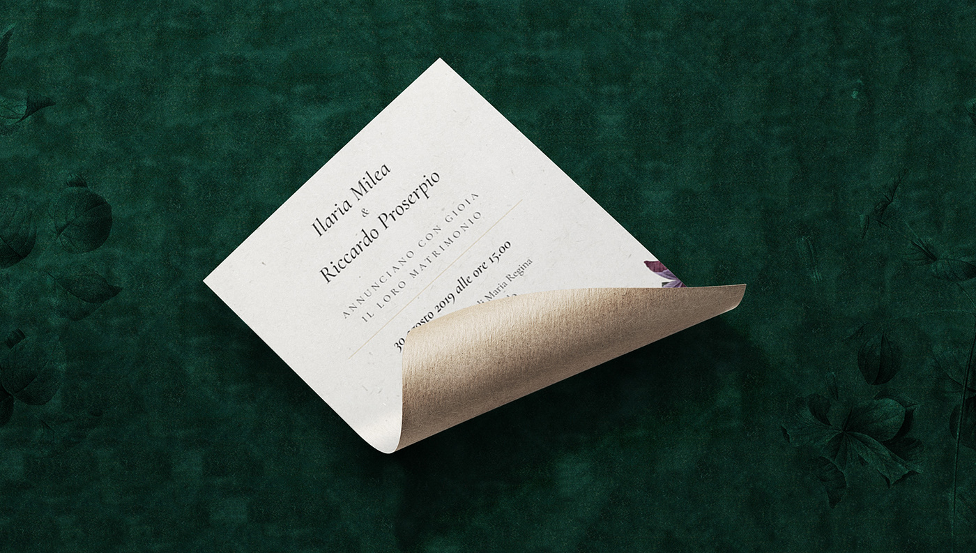 cards classy clean floreal flower inspiration Invitation Mockup paper wedding