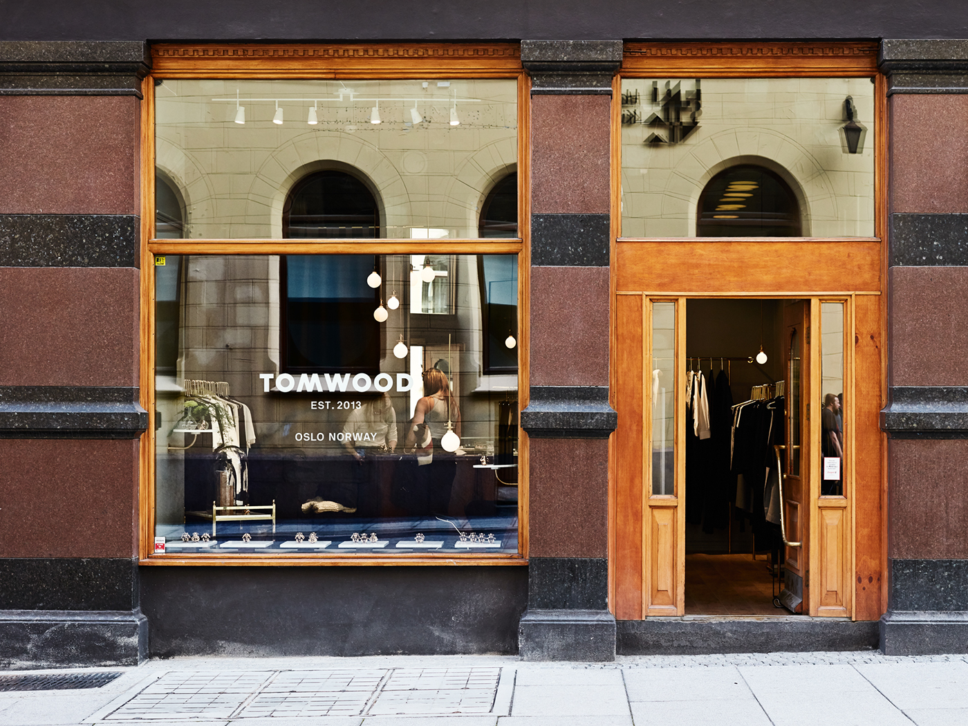 identity branding  Logotype Fashion  store oslo