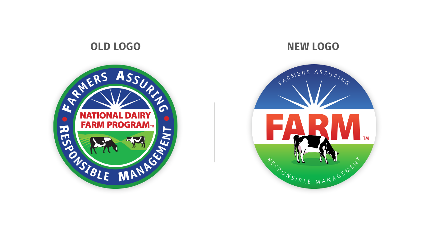 Dairy farm Food  ag agriculture logo logo update cows cow milk