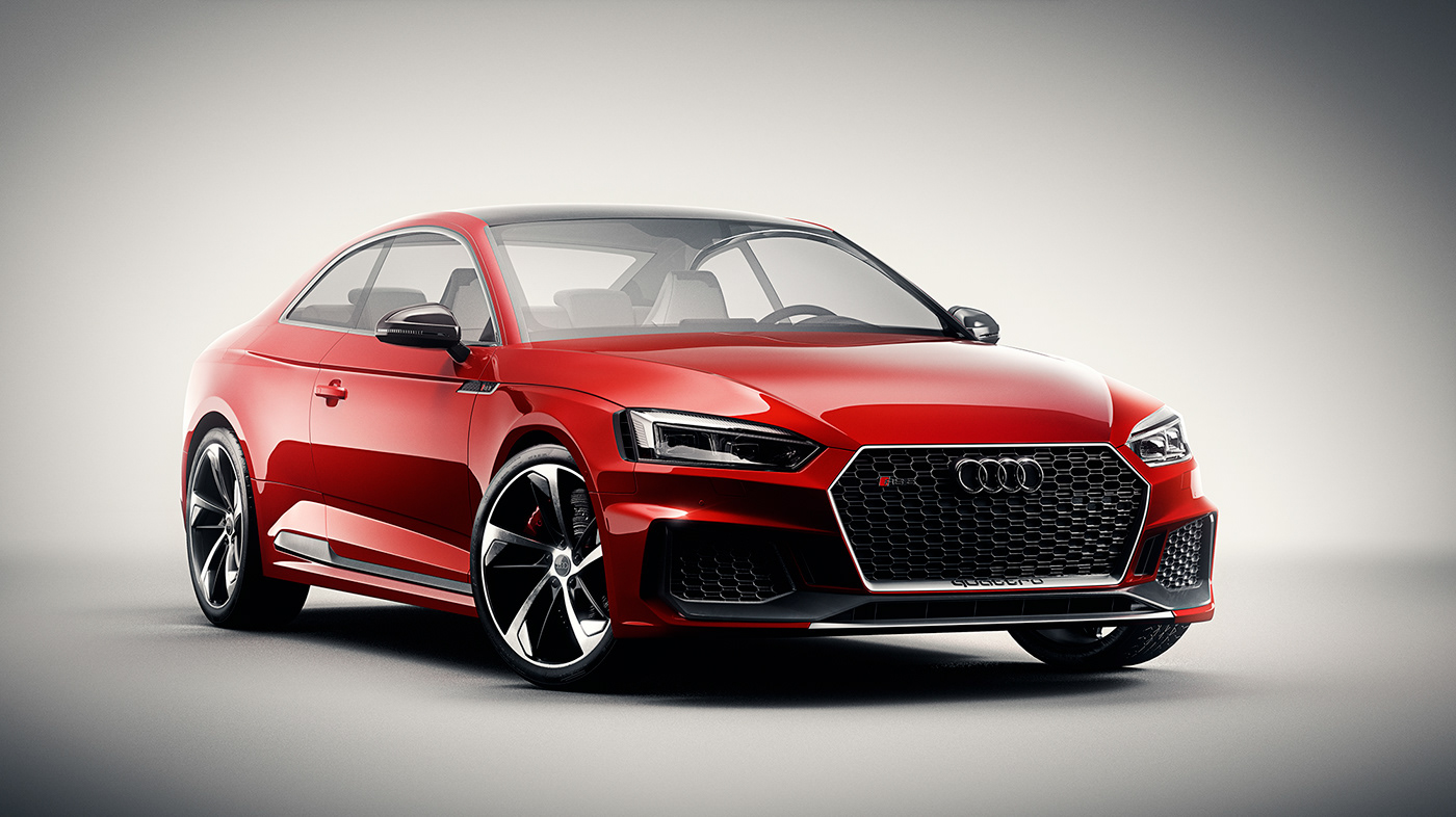 CGI car Audi retouching  Automotive design photoshop HDR Light Studio vray 3D colour