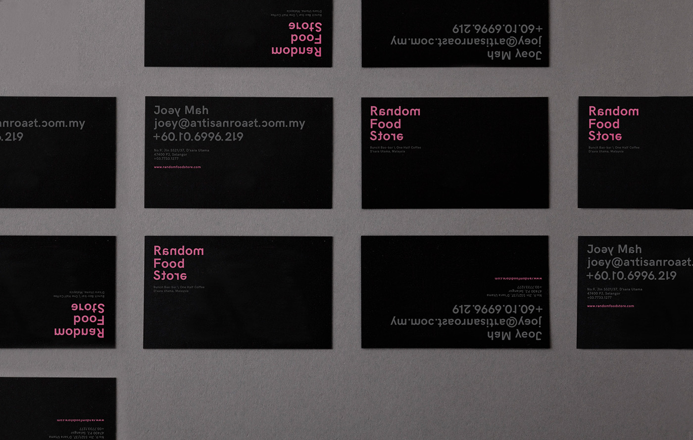 branding  typography   malaysia kuala lumpur pink graphic design  restaurant cafe