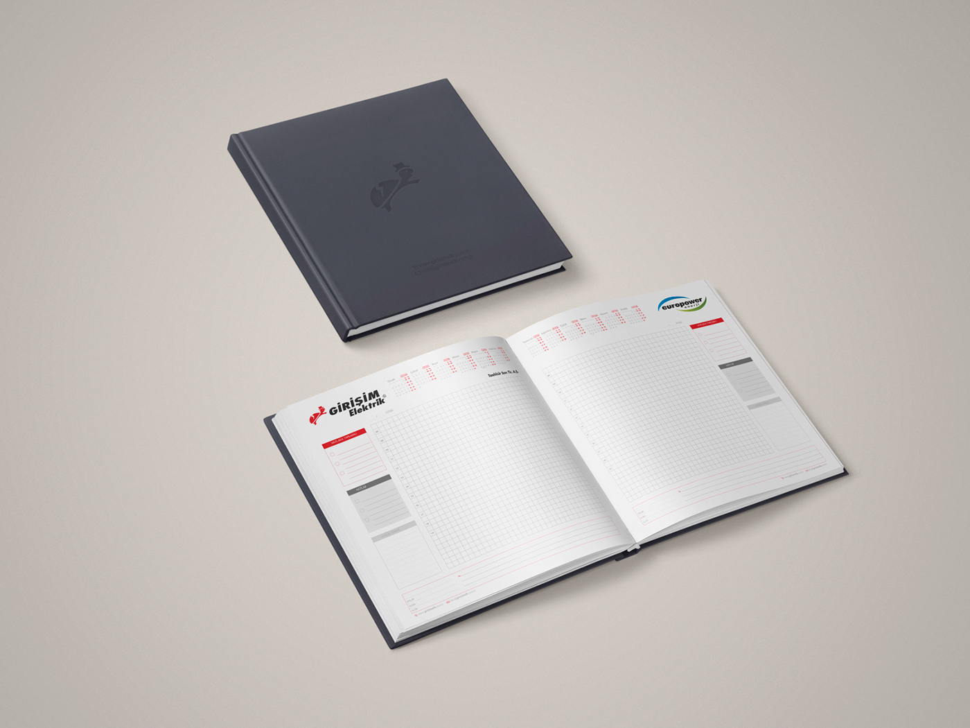 electricity Girişim notebook Diary design tasarım Mockup creative best
