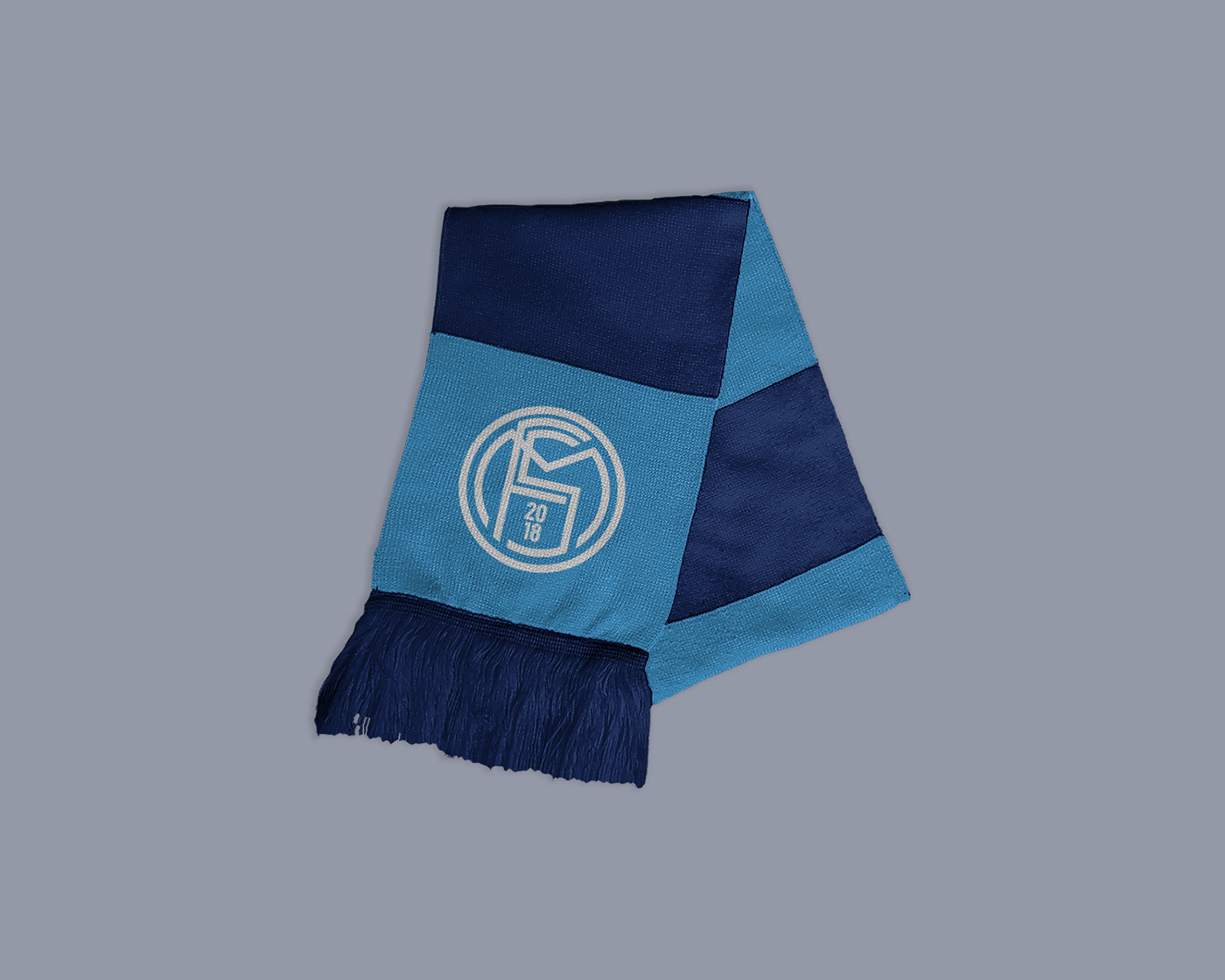football soccer scarf Mockup free freebie logo Mockup