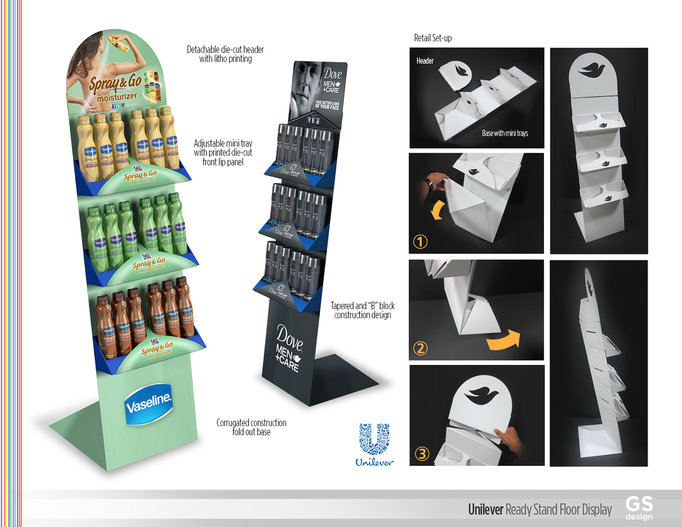 Packaging pop display branding  merchandising Point of Purchase graphics