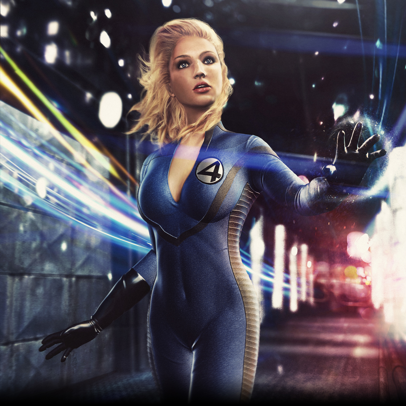 keid nawrocki Invisible Woman invisible four power goverdose heroes super heroes Hero fantasic madethis marvel #madethis  #marvel