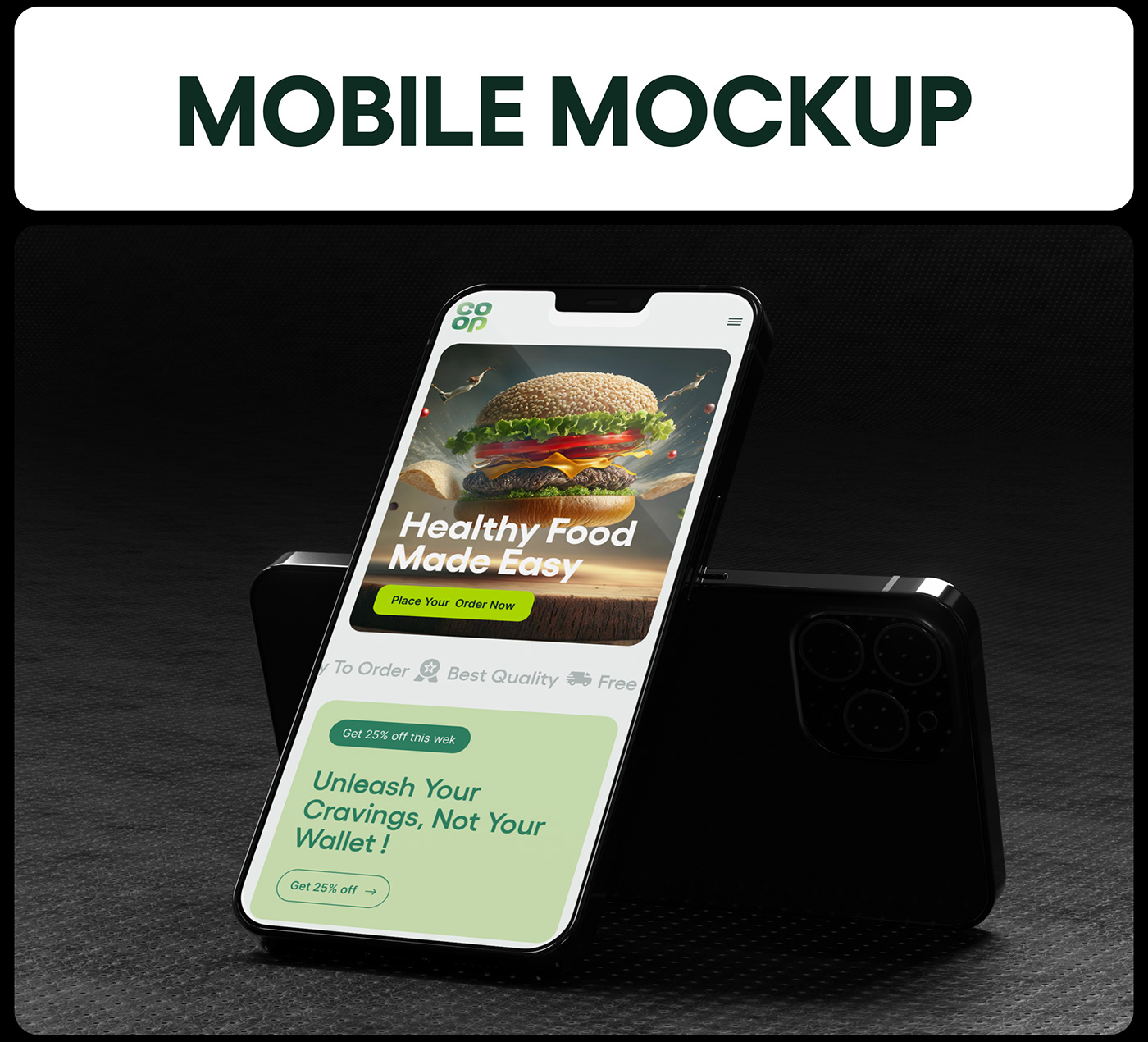 Food website Design Website Design UI/UX user experience landing page Modern Design green Fast food online food delivery restaurant