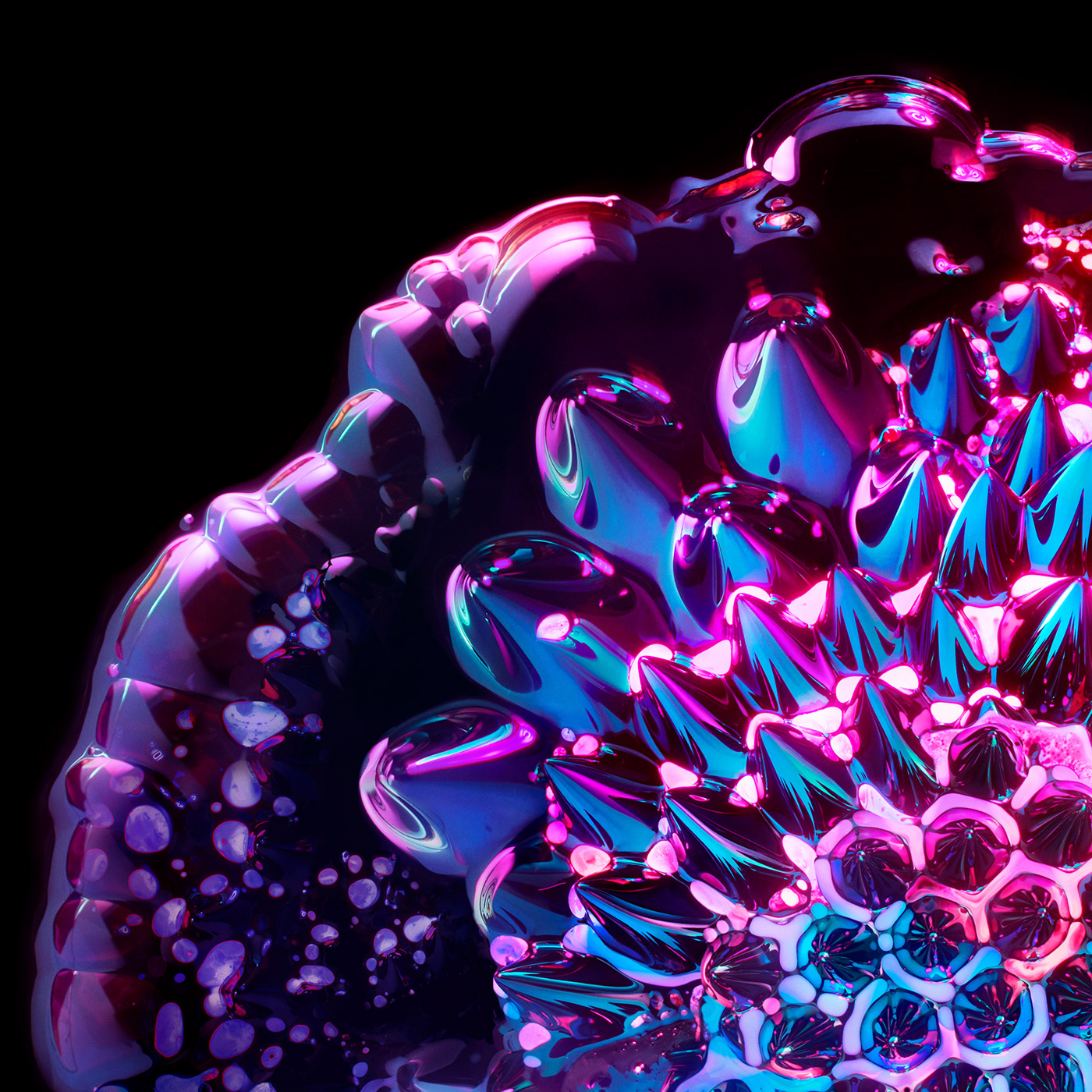 abstract Album cover fluid music Photography  sheppard symphony ferrofluid macro