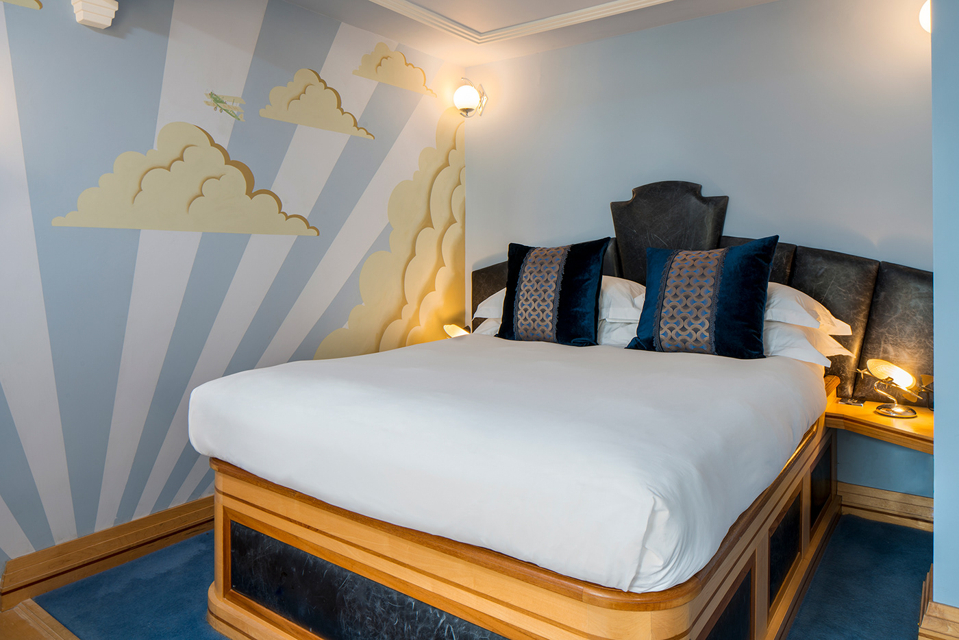 1930's agather christie art deco Bedrooms Burgh Island devon Hospitality hotel interiors refurbish