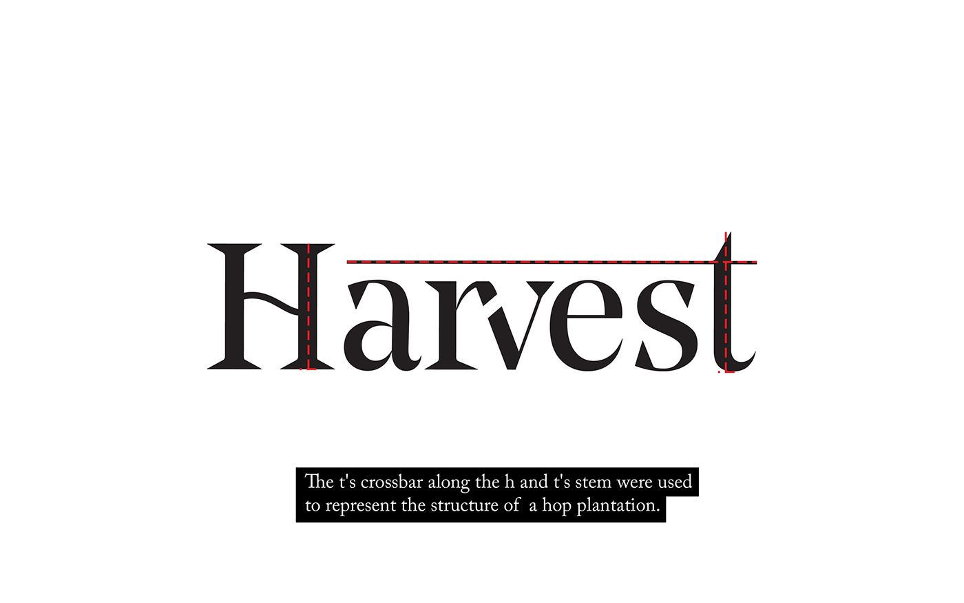 harvest letra Packaging hop