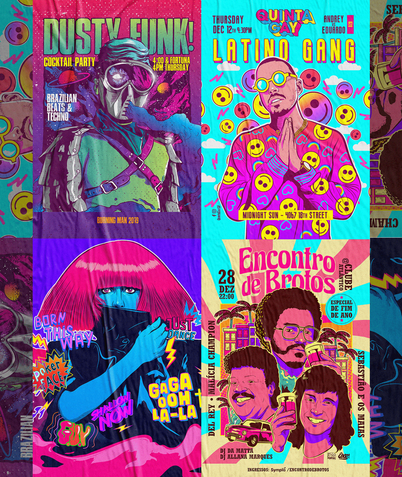 ILLUSTRATION  graphic design  pop Pop Art pop music pop culture comics Drawing  Illustrator colors