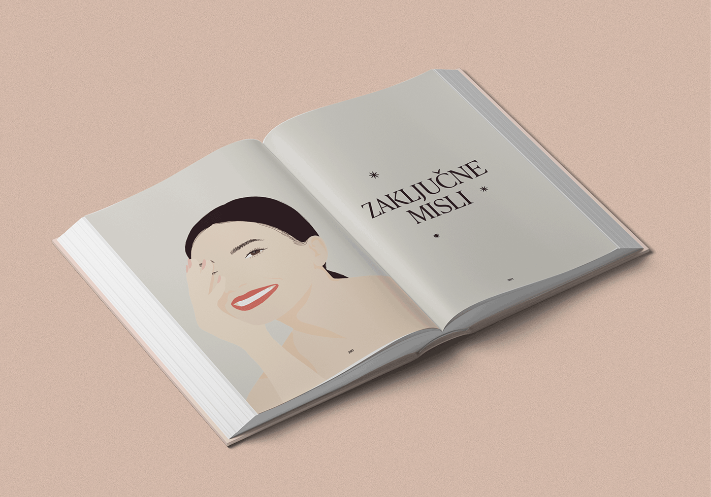 beauty book cosmetics female ILLUSTRATION  pastel portrait print skin skin care