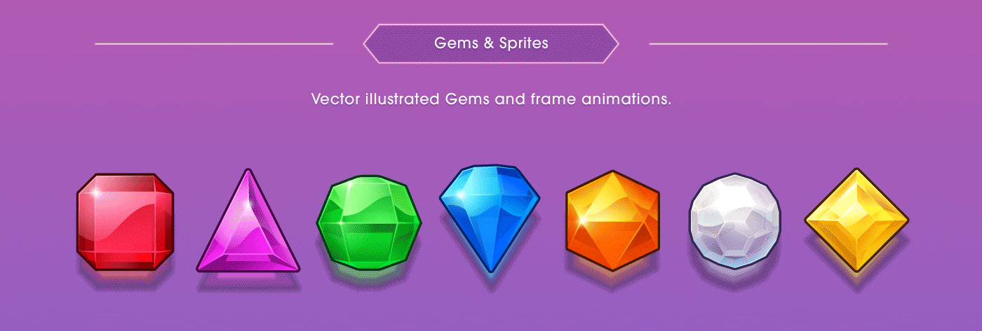 animation  Bejeweled   Game Art game design  graphic design  mobile games PopCap UI Skill Game worldwinner
