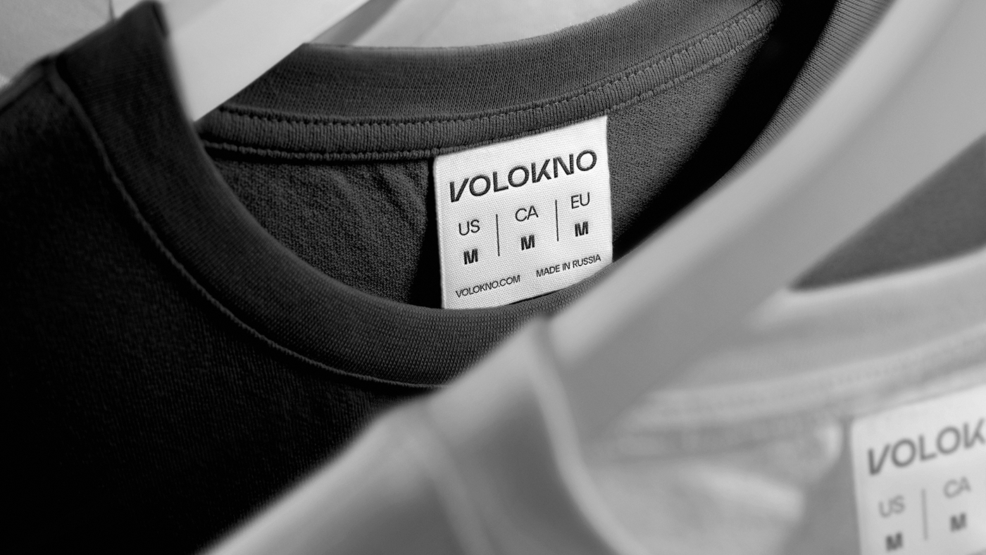 logo brand identity Logo Design cloth t-shirt Clothing model Fashion  design VOLOKNO
