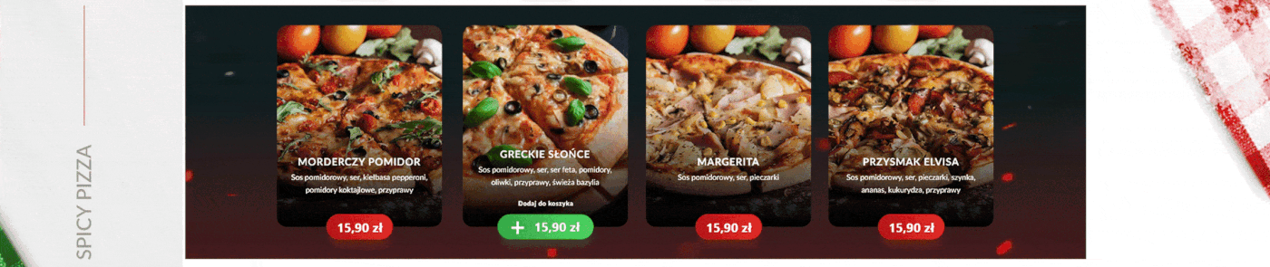 UI ux Webdesign Website rwd mobile Pizza Food  restaurant app