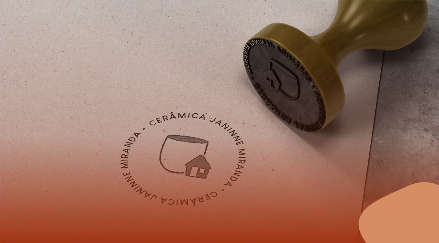 ceramic design handmade visual identity brand identity creative Logo Design