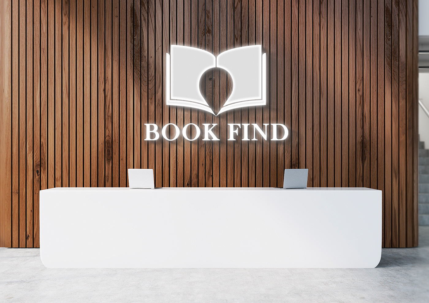 bookfinder logo book logo Finder Logo Study Logo free book logo free logo template logo Mockup new 2018 logo book branding  Clean & Minimal