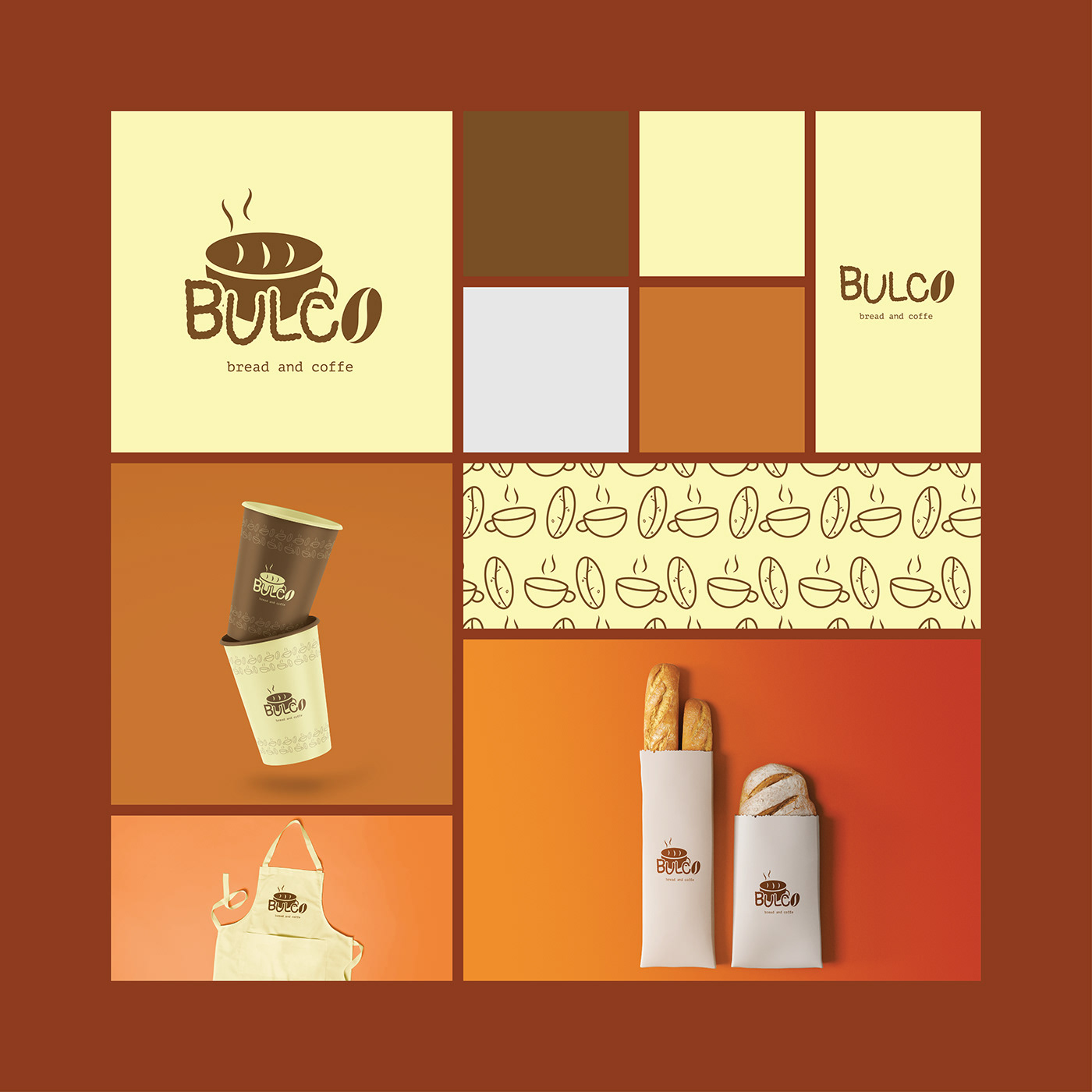 BULCO food and beverage brand identity with mockups :: Behance