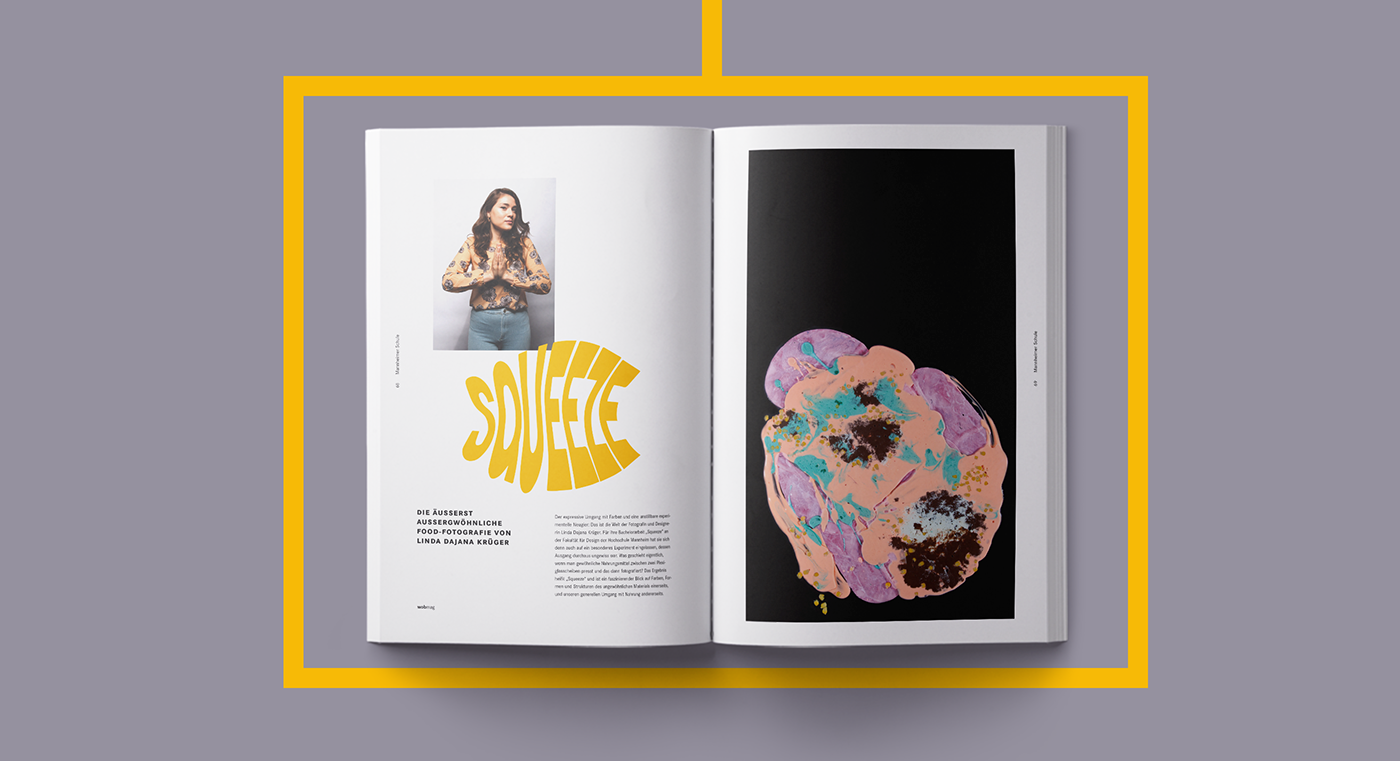 editorial design  magazine b2b business typography   Layout
