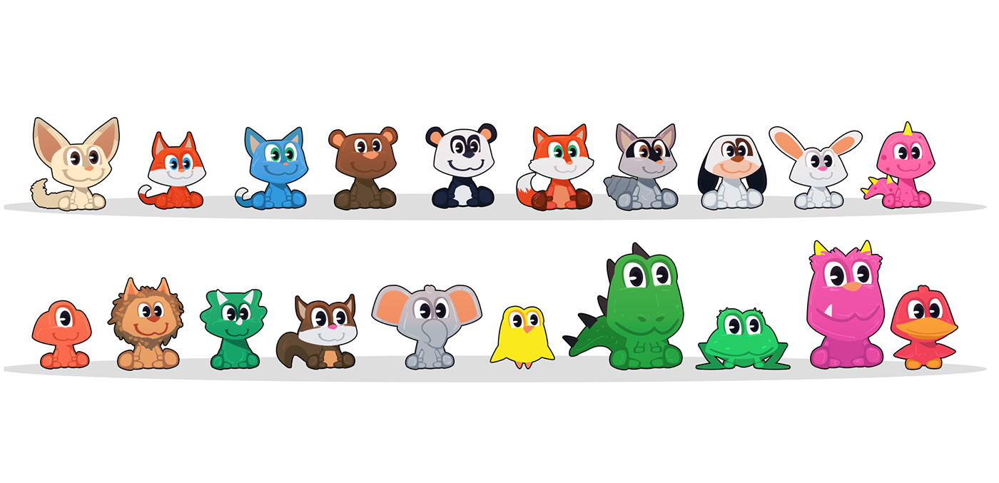 Mascot Character design  cartoon animation  flat animation 2D Animation Fun