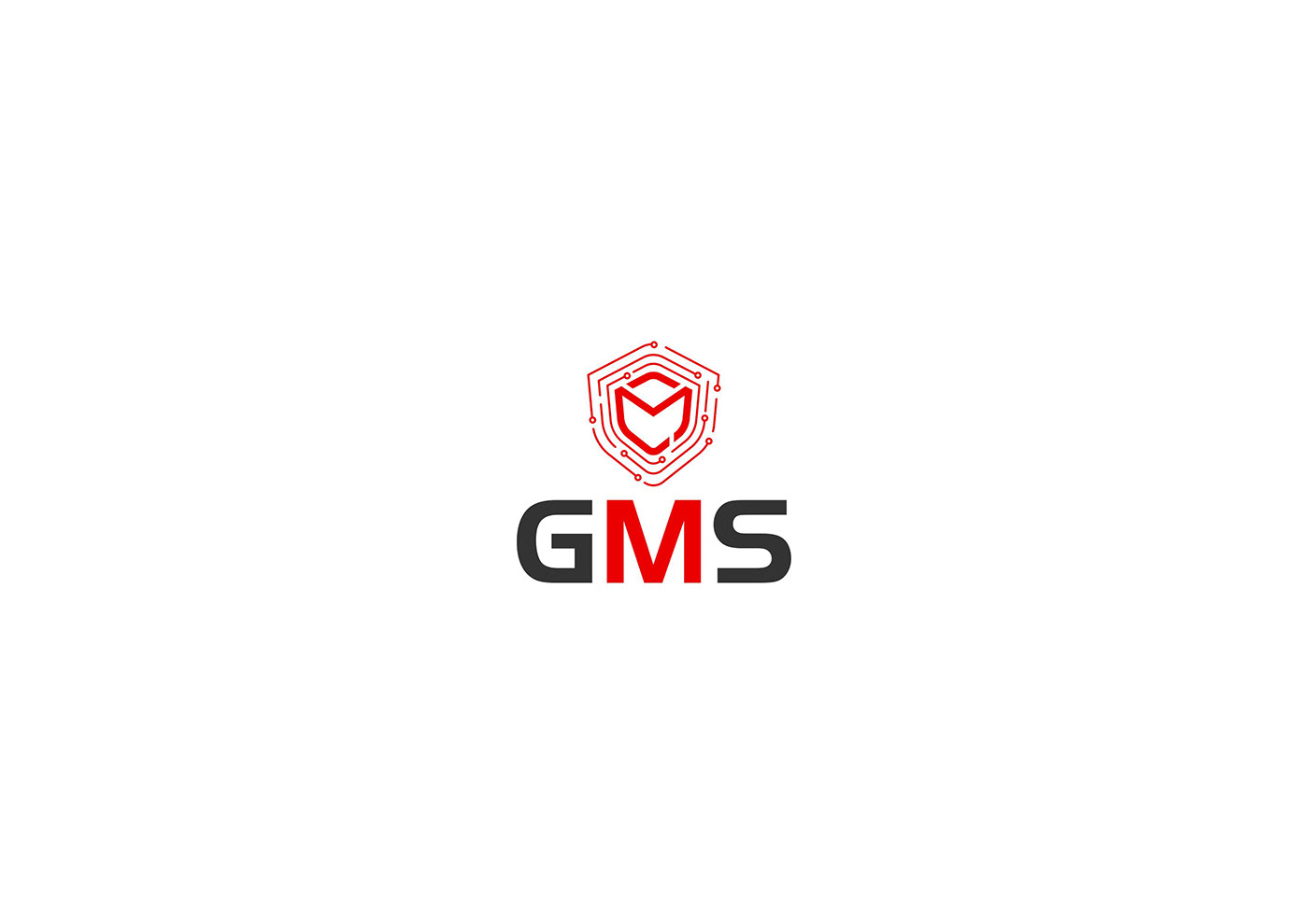 graphic design  Logo Design logo branding security logo gms logo