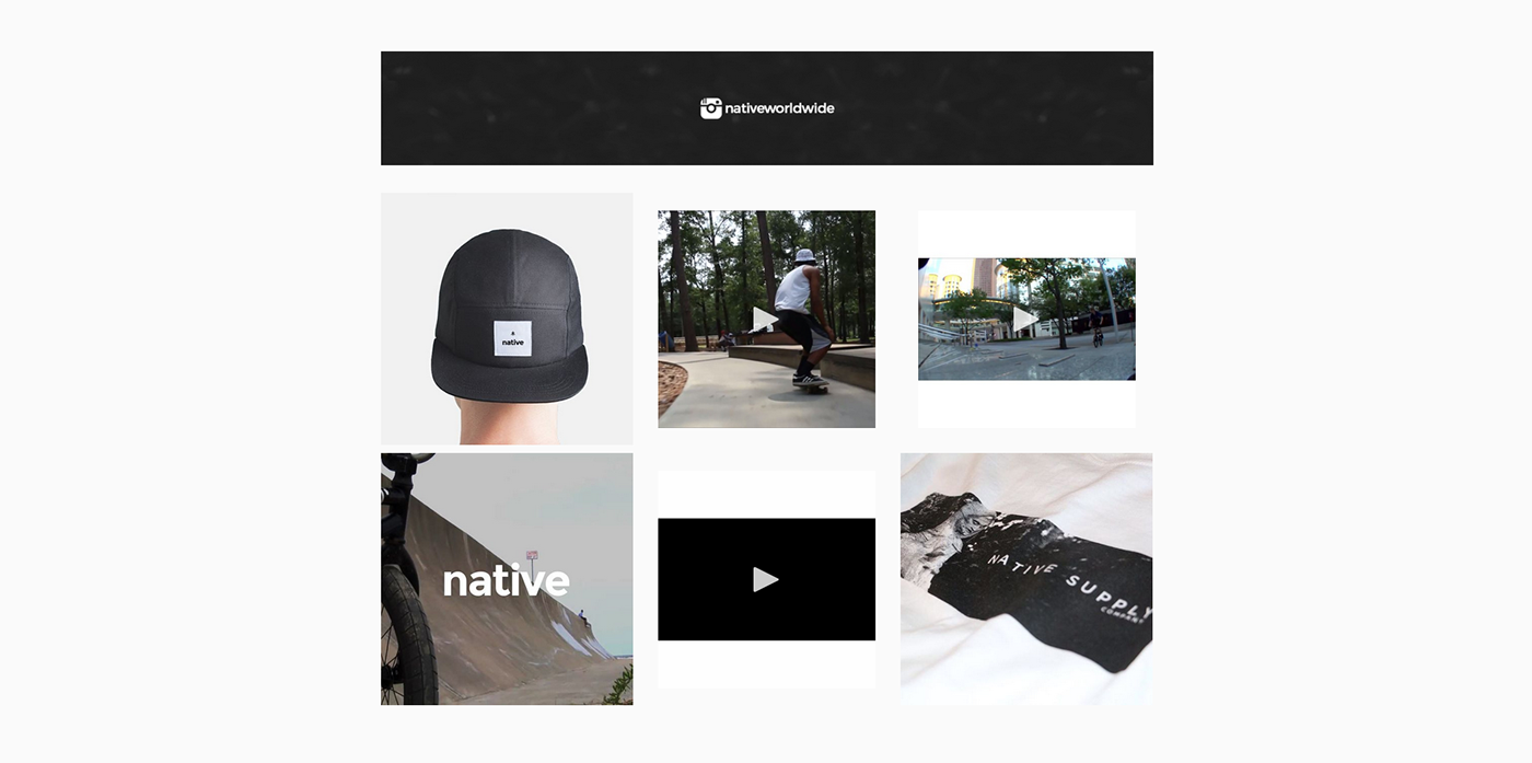 Native worldwide font Typeface fontface black White bmx skate company apparel Clothing art graphic advertisment