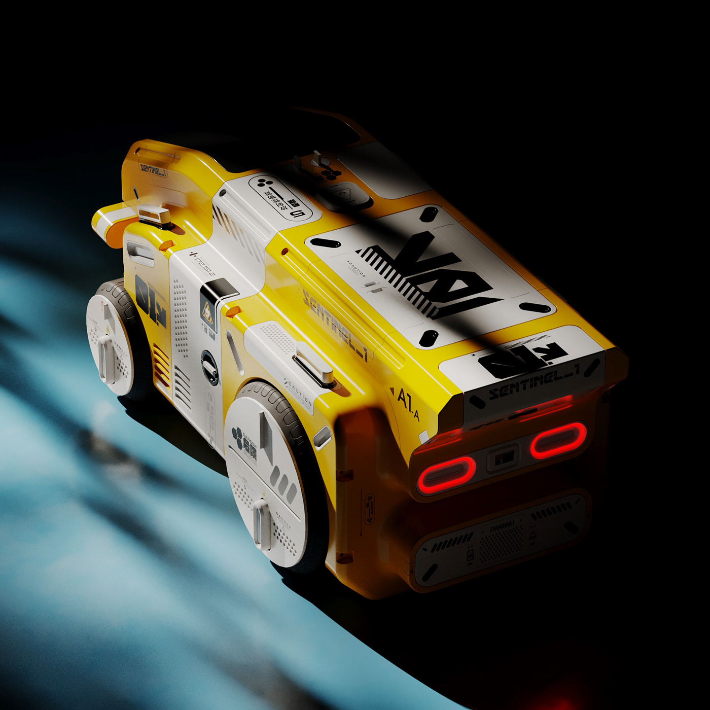 Scifi Vehicle Conceptdesign conceptvehicle cardesign automotive   concept Sciencefiction sci-fi Cyberpunk