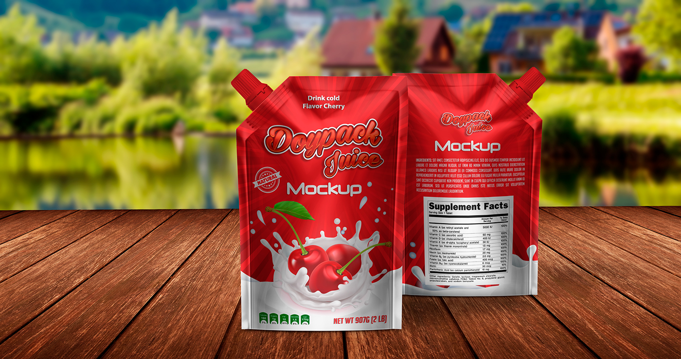 doypack doypack mockup Mockup Coffee coffee bag juice juice bag doy drink bag Food 