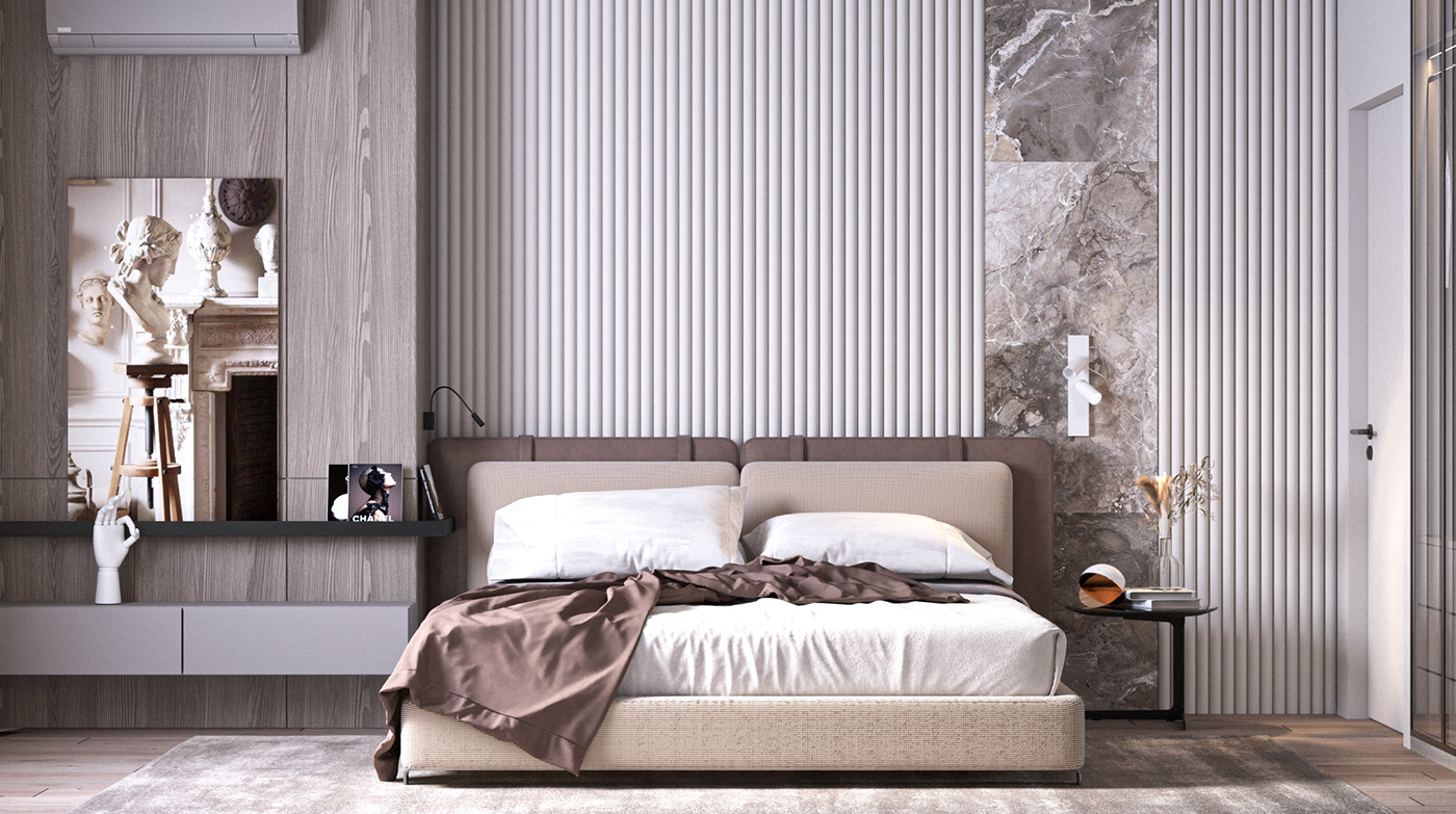 bedroom bedroomdesign designinterior designinteriorchisinau kichen modern modernkitchen modernliving Render Xlinedesign
