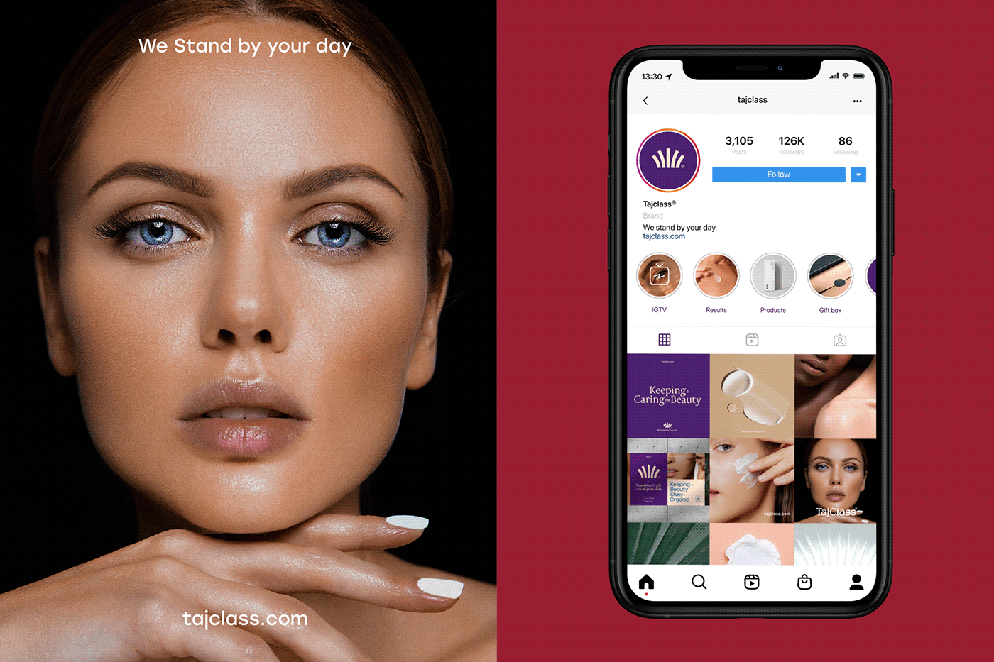 beauty cosmetics Logo Design Logotype Mobile app Packaging ui design products visual identity branding 