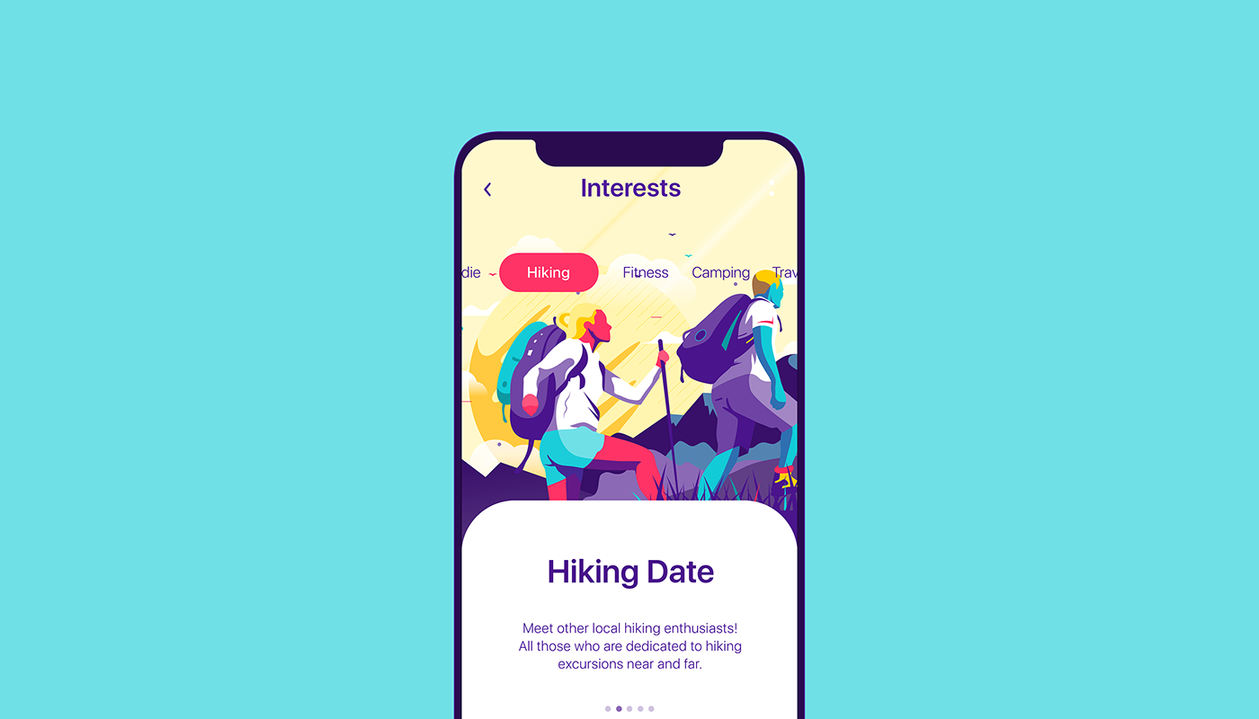 branding concept dating app Graphic Designer logos Mobile app vancouver