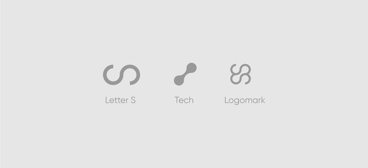 Tech logo Technology Logo S logo infinity logo Modern Logo