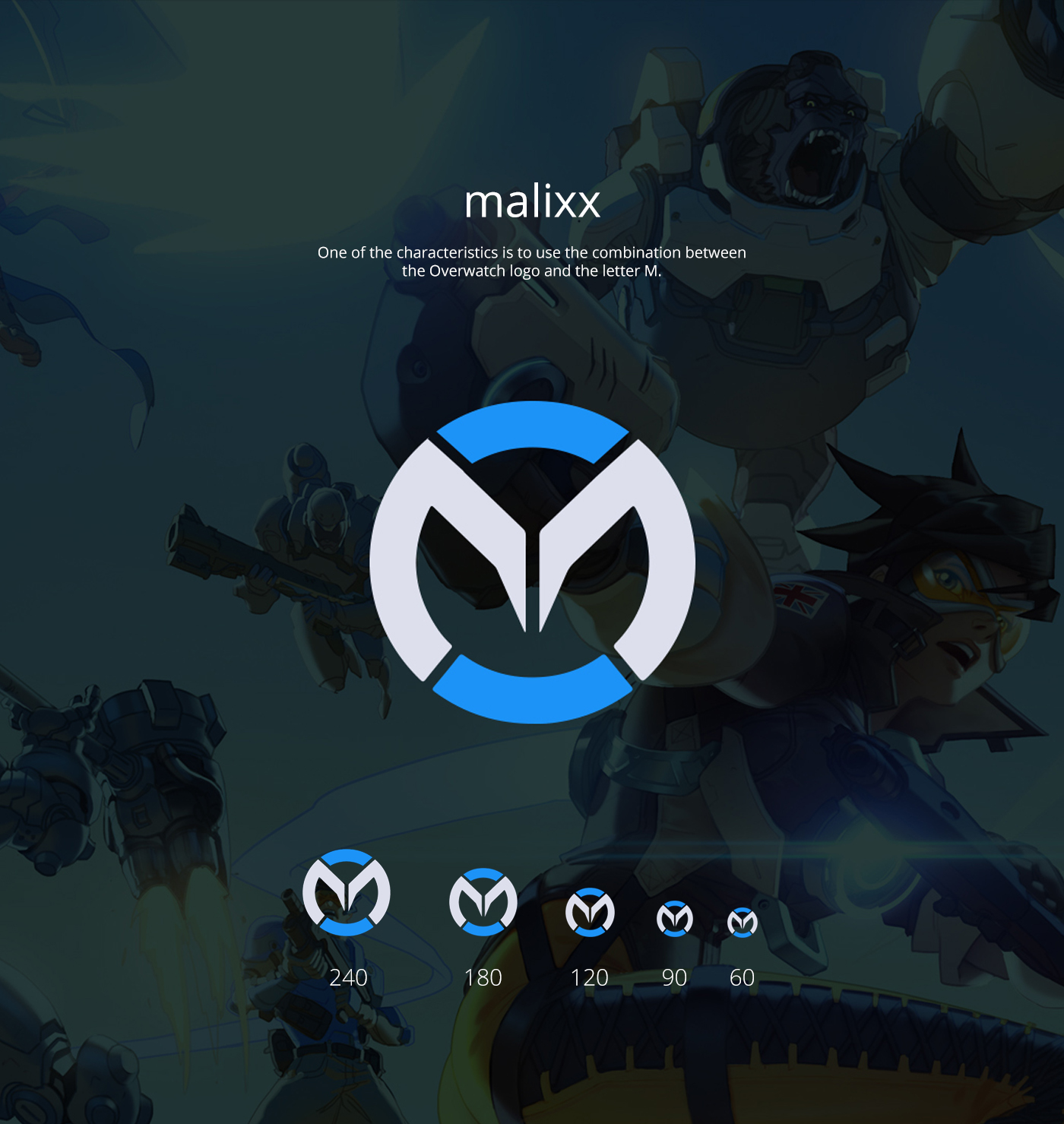 Twitch malixx Channel Overlay overwatch  video game