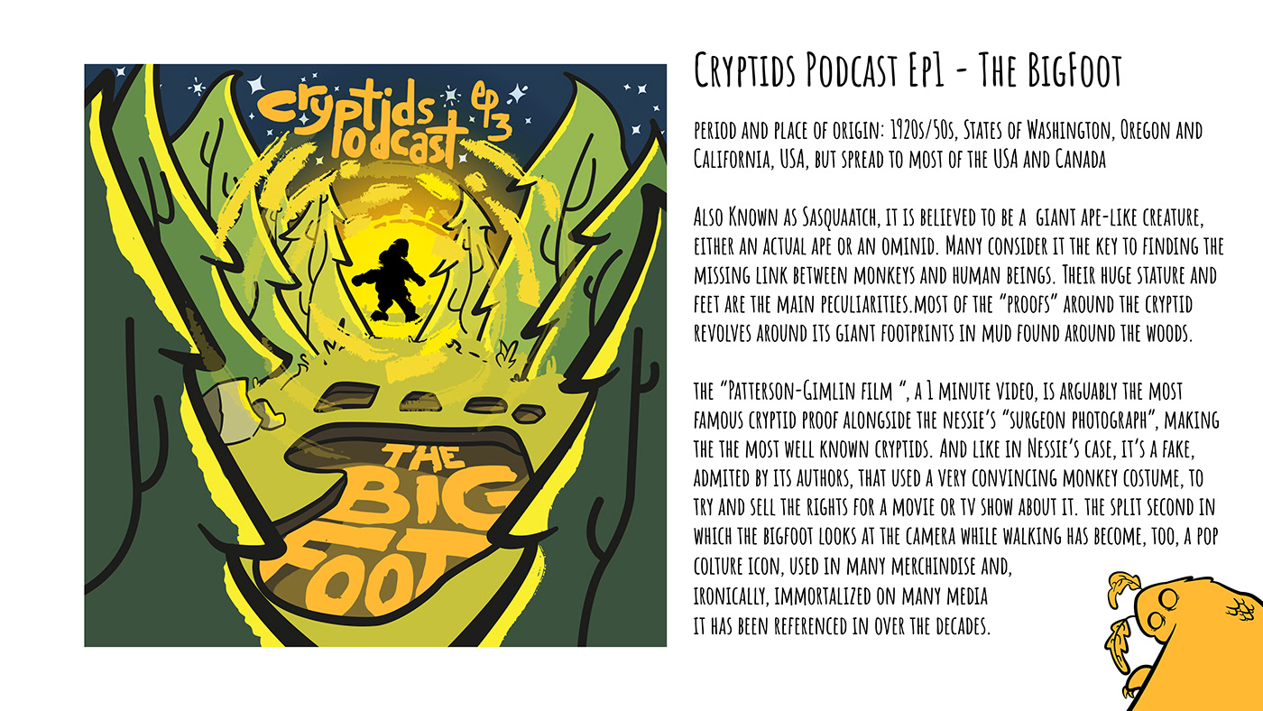 cryptid podcast mothman nessie loch ness monster chupacabra Bigfoot UFO alien cryptid podcast