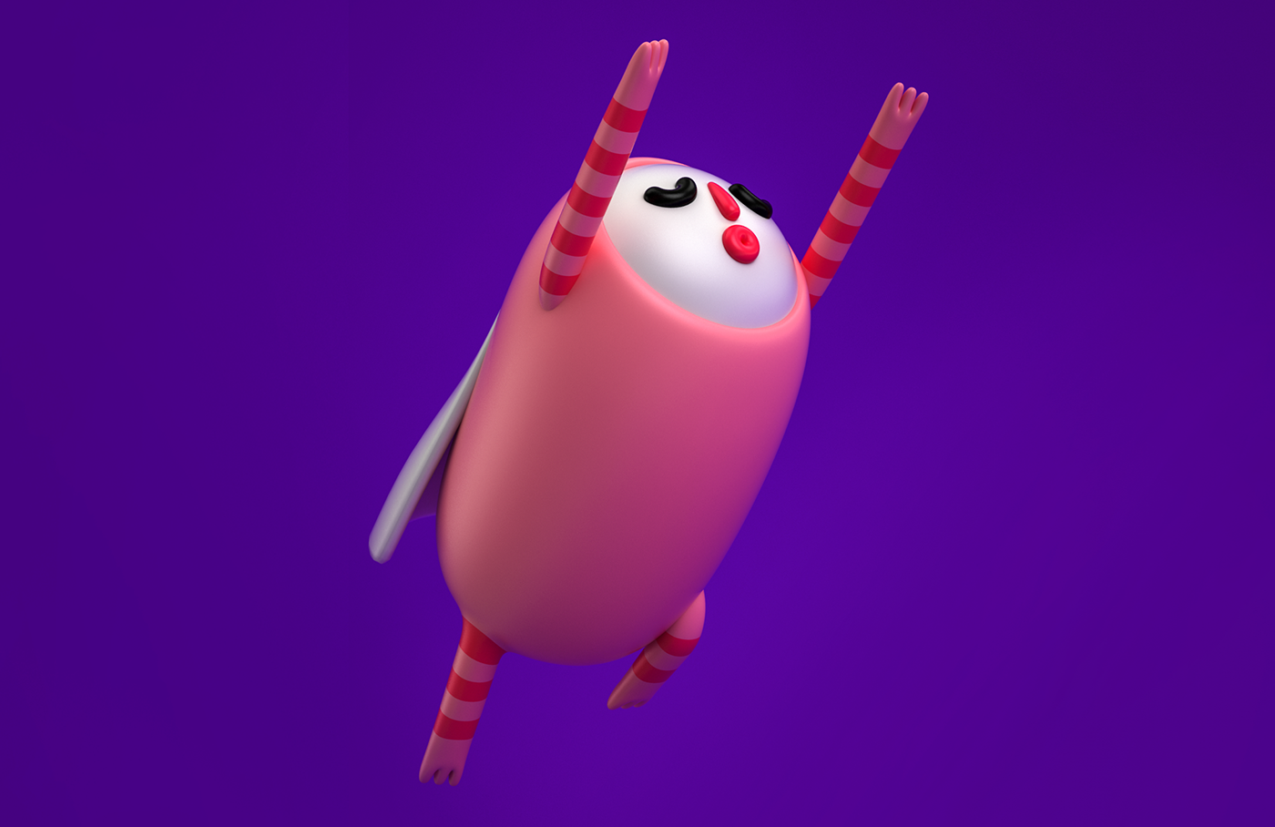 3D Render toy cute 3D Character c4d cinema 4d octane modeling simple