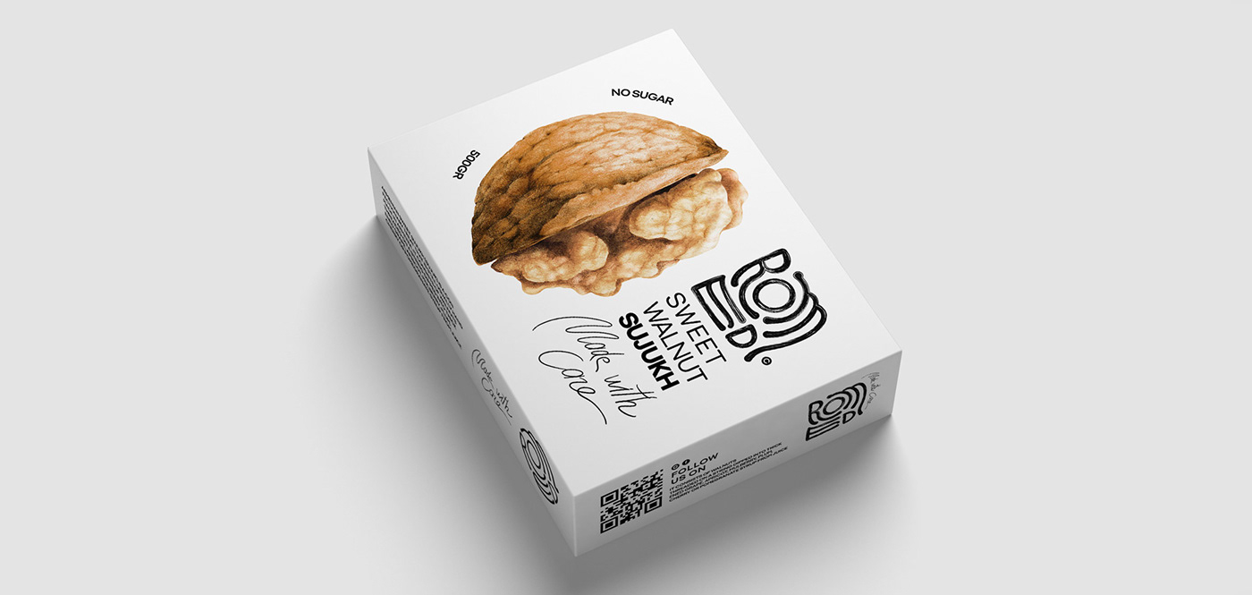 artwork Drawing  Food  food illustration Logo Design package Packaging packaging design snack watercolor