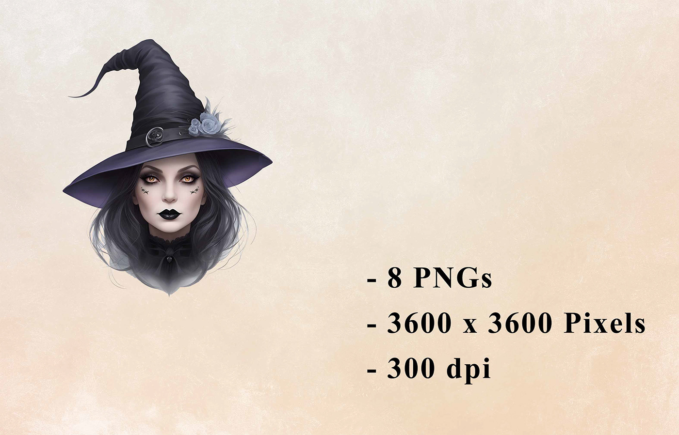 Halloween witch Magic   gothic witchcraft Witches watercolor free freebie clipart
