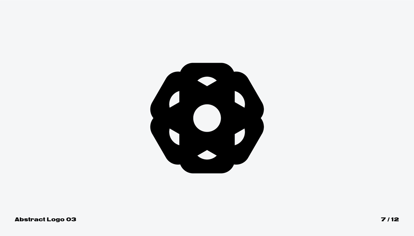 flower hexagon geometric logo design designer brand identity branding cfowlerdesign connor fowler uk