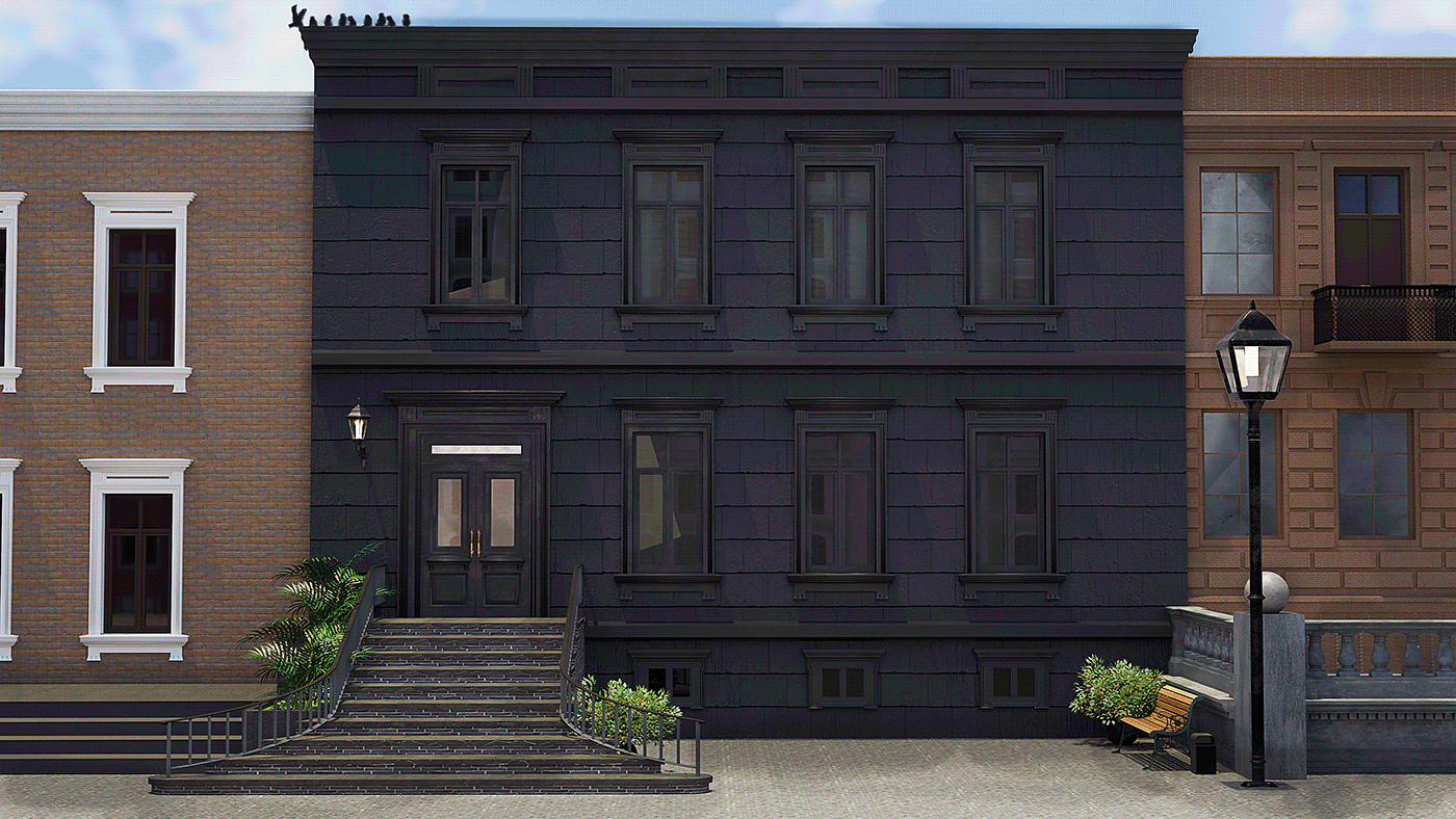 warsaw Fasade Szczecin architecture england black fasade tenement house UK