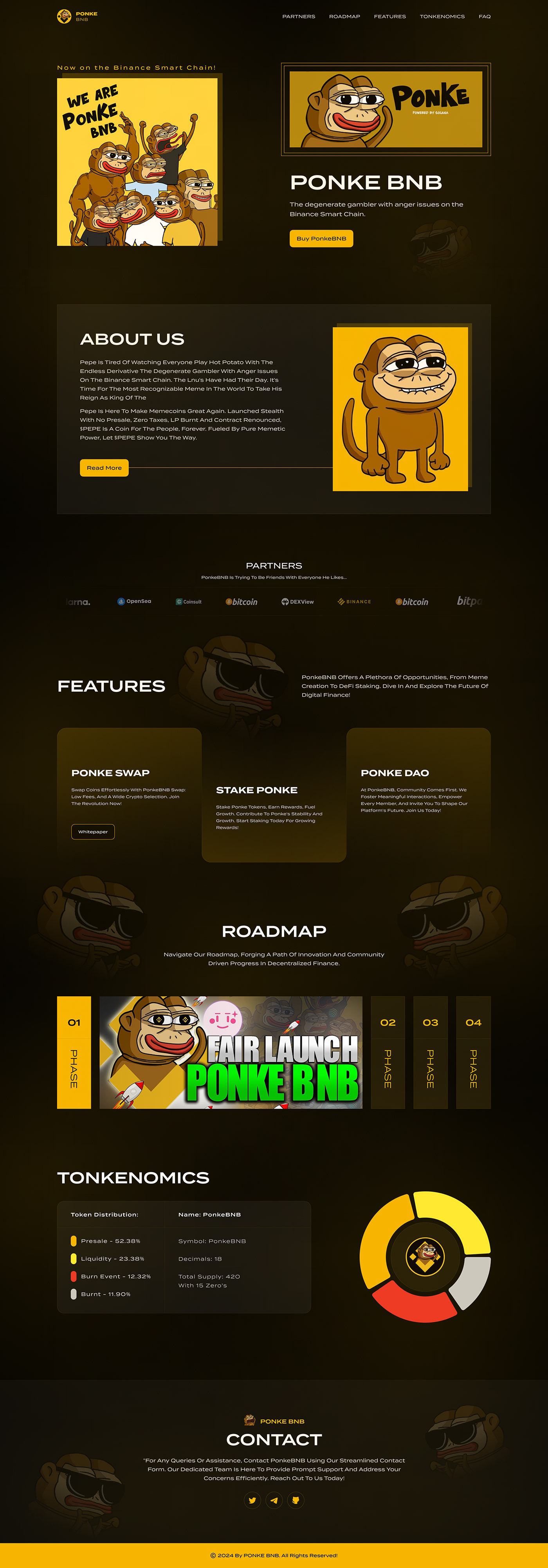 cryptocurrency Meme landing page Website Design dogecoin cybersecurity infographic memecoin token pepe landing page Pepecoin