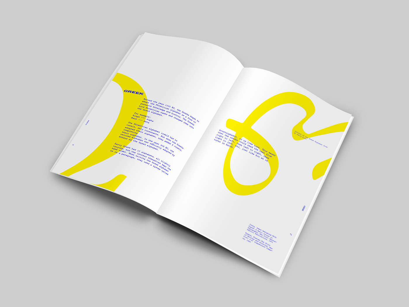 graphic design editorial key risd bookmaking Layout
