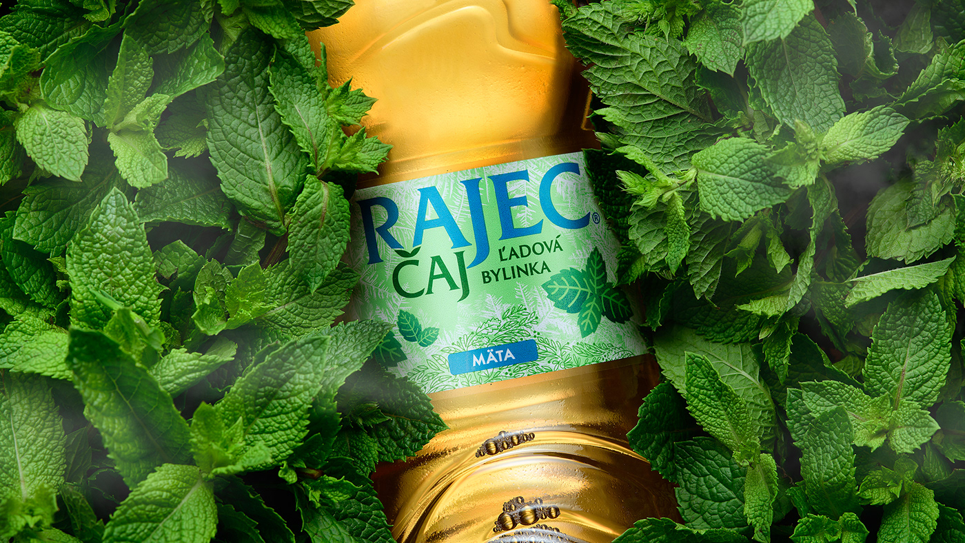 tea herbal Packaging brand identity Czech Republic prague Cocoon label design caj Rajec