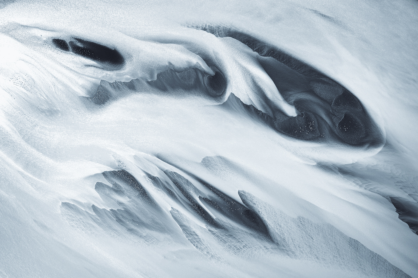 abstract iceland Landscape pattern river texture