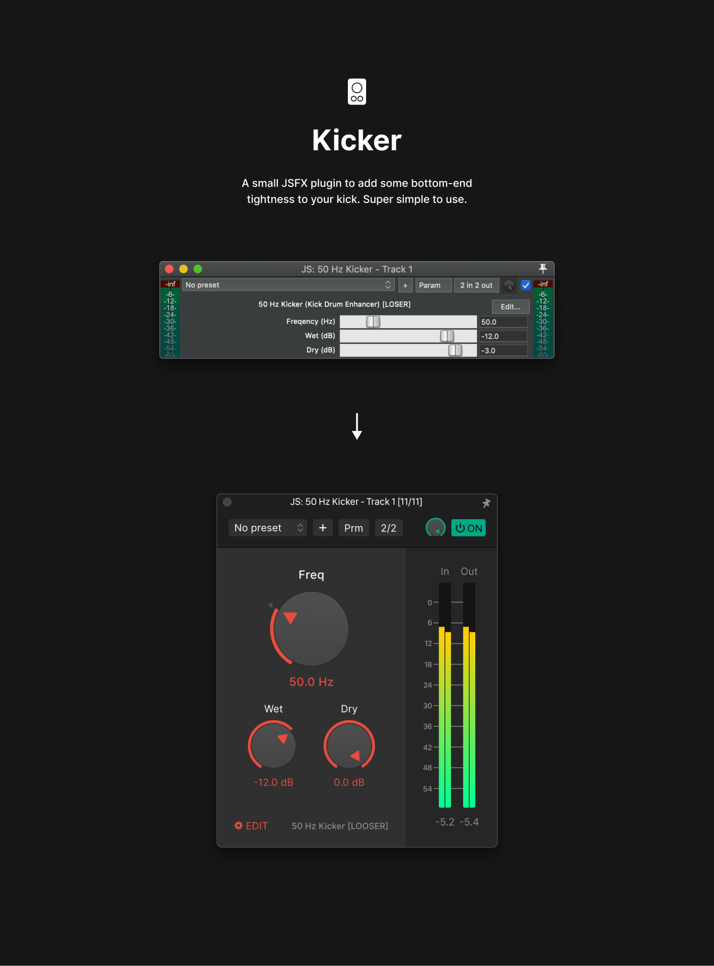 concept DAW desktop app desktop UI sound UI/UX vst