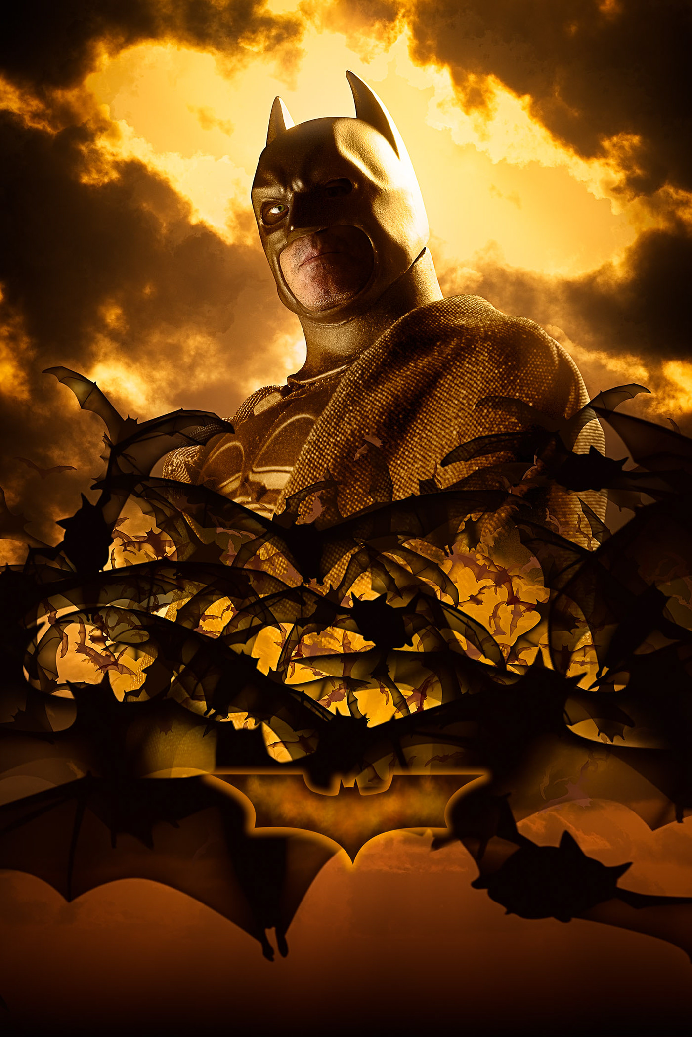 Movie Poster: Batman Begins on Behance