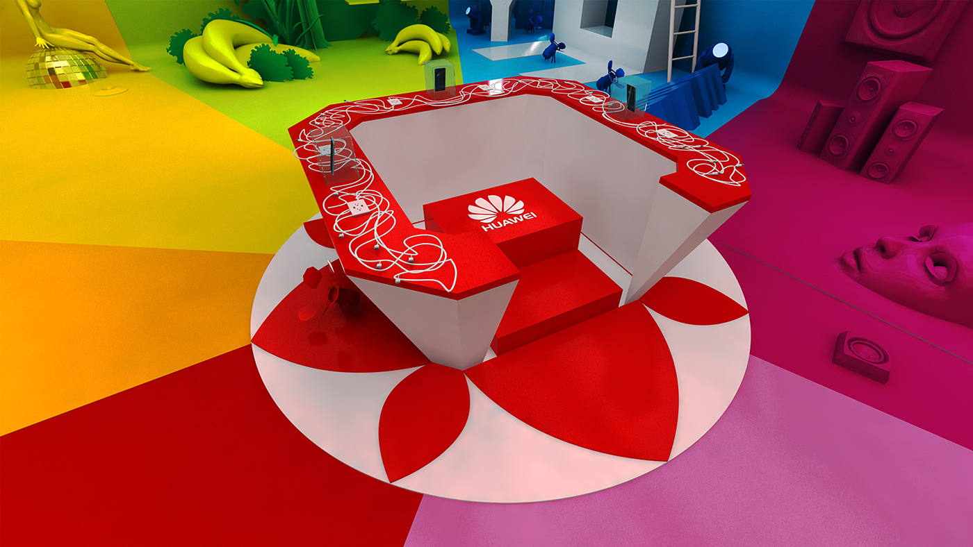 estereopicnic festival huawei concept art music bands