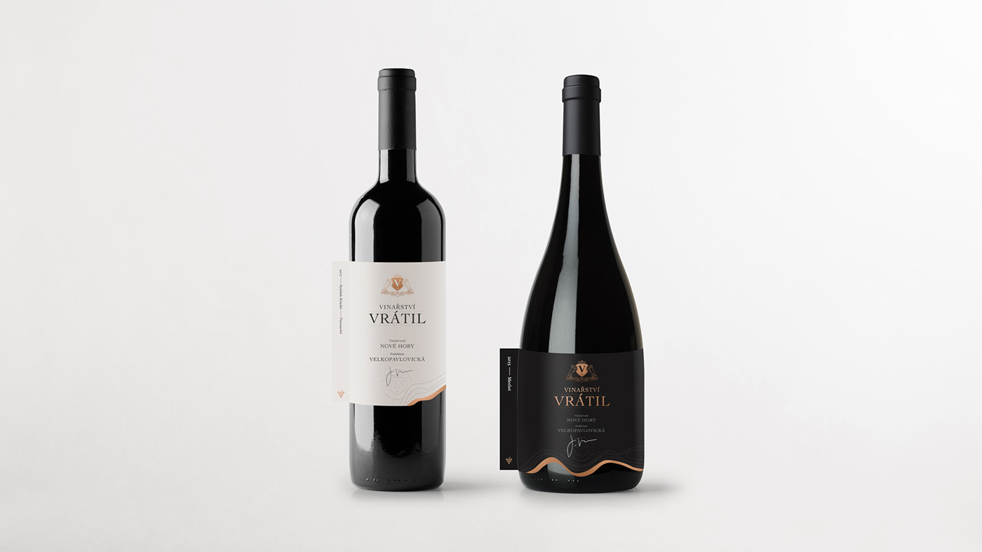 wine vineyard coat of arms heraldic logo Label etiquette bottle luxury package